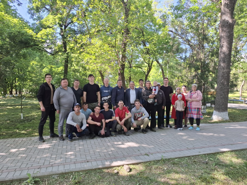 Act de voluntariat în Grădina Publică s. Balatina