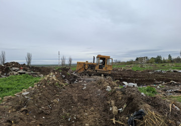 Acțiuni de salubrizare a gunoiștii „Ferma” s. Tomeștii Noi