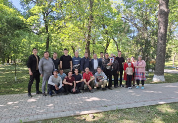 Act de voluntariat în Grădina Publică s. Balatina