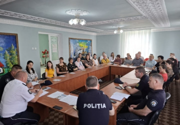 Ședință de lucru cu reprezentanți ai IP Glodeni și cetățeni ai comunei Balatina