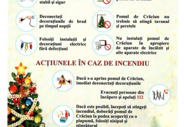 Sărbători de iarnă în siguranță!